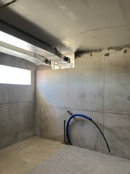 Début des travaux CVC et plomberie sanitaire avec ventilation double flux pour parking – Chantier à Vitrolles 13127