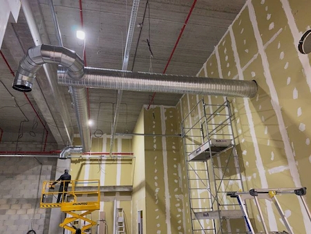 Notre zone d'activité pour ce service Société pour entretien de système de ventilation de magasins prêt-à-porter avec accès plafonnier ou faux plafond